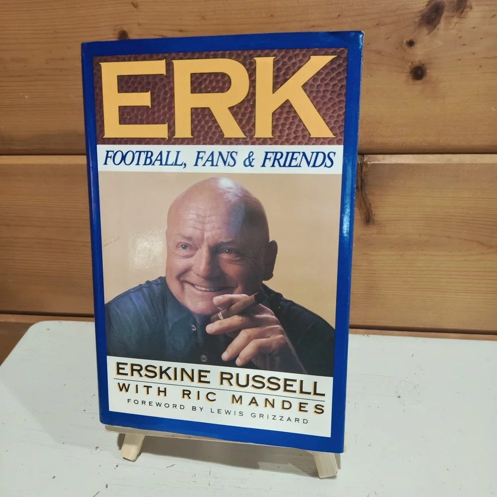Vintage 1991 Erk Football Fans  Friends Hardcover Erskine Russell 9781563520198